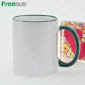 FREESUB Sublimation Heat Press Isolé Coffee Mugs